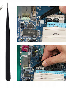 Паяльник электрический с терморегулятором, набор с индикаторной отверткой 30 в 1 Помощник PM-INP27