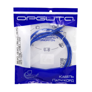 Патч-корд интернет кабель RJ-45 категория Cat6, 1.5 метра Орбита OT-PCC21
