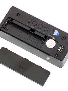 VST 886-1 Красные часы настольные (без блока)