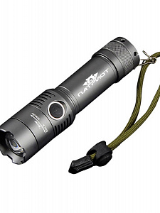 Патриот PT-FLR24 фонарь ручной (1L, 18650.,ZOOM)