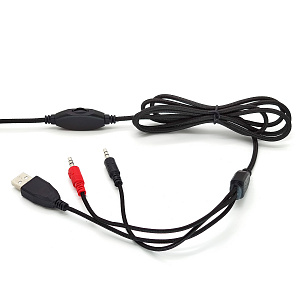 EZRA GE06 наушники для ПК (3.5 мм/USB) МЯТЫЕ УПАКОВКИ