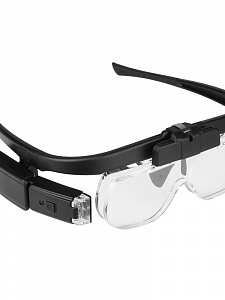 Лупа очки налобная увеличительная с подсветкой Орбита OT-INL68