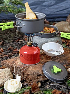 Посуда туристическая набор 27 в 1 Огонёк OG-TRD02
