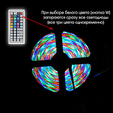 Светодиодная лента комплект с пультом 10м (2*5м) IP20 Огонек OG-LDL15