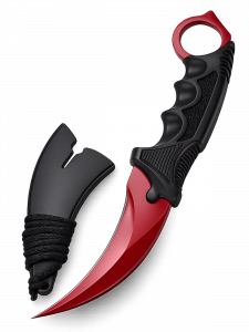 Патриот PT-TRK12 нож складной (Керамбит, красный)