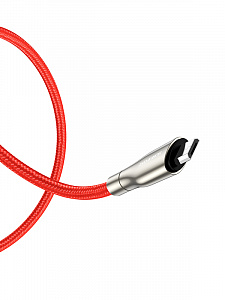 BOROFONE BX45 Красный кабель USB 2.4A (microUSB) 1м