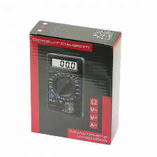 Мультиметр цифровой с прозвонкой тестер тока и напряжения Орбита OT-INM12