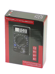 Мультиметр цифровой с прозвонкой тестер тока и напряжения Орбита OT-INM12