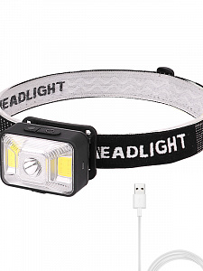 Патриот PT-FLG31 фонарь налобный (3L, аккум)