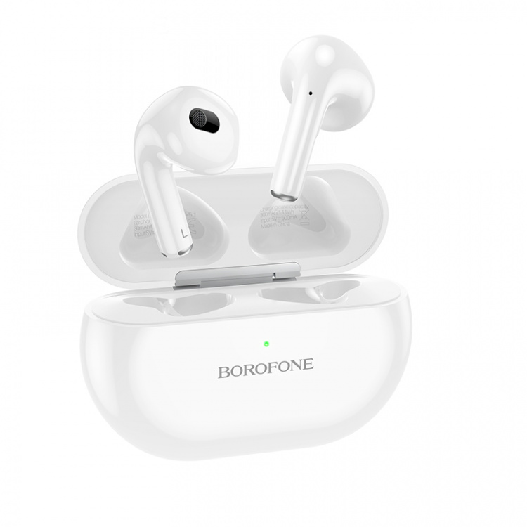 BOROFONE BW09 Белые наушники - гарнитура (bluetooth)