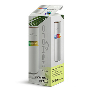 Увлажнитель воздуха для дома настольный с подсветкой Огонёк OG-HOM04 Красный/золото