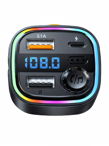 FM-модулятор трансмиттер автомобильный с Bluetooth TDS TS-CAF18