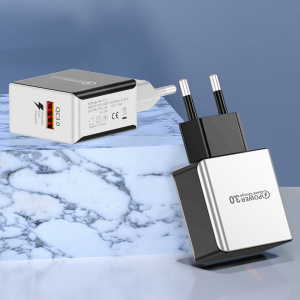 Зарядное устройство для телефона, Быстрая зарядка 20W с кабелем Type-C адаптер QC 3.0 Орбита OT-APU50