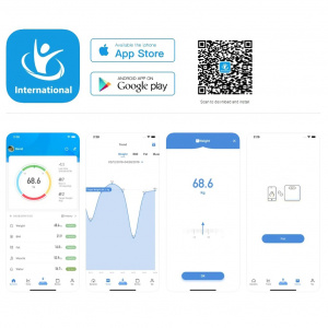Напольные электронные весы с приложением Орбита OT-HOW11