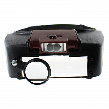 Лупа налобная увеличительная с подсветкой Орбита OT-INL12