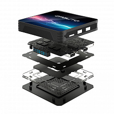 Смарт ТВ приставка медиаплеер на андроид 2/16 Гб Орбита OT-DVB34