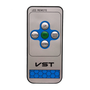 VST 770Т-5 Синие часы настенные (пульт+БЛОК)