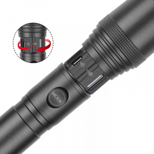 Патриот PT-FLR30 фонарь ручной (1L, 18650.,ZOOM)