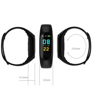 EZRA SW04 Синий спорт браслет 