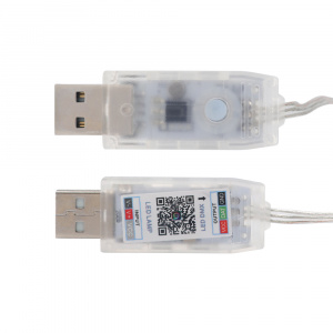 Умная светодиодная гирлянда 10 метров Bluetooth Огонёк OG-LDG19