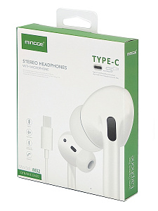 Mingge M32 наушники вакуум - гарнитура (TYPE-C)