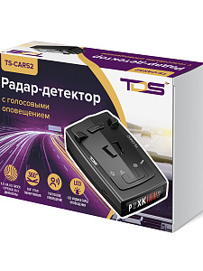 Антирадар автомобильный с голосовым оповещением TDS TS-CAR52