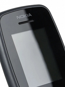 NOKIA 106 Черный телефон кнопочный (2G, 2SIM, TA-1114)