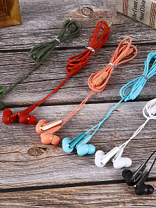 ELMCOEI EV-232 Белые наушники-гарнитура (3.5мм)