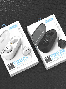 EZRA TWS07 Белые наушники - гарнитура (bluetooth)
