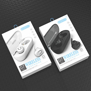 EZRA TWS07 Белые наушники - гарнитура (bluetooth)