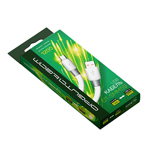 Орбита OT-SMM59 Белый кабель USB 4А (microUSB) 1.2м