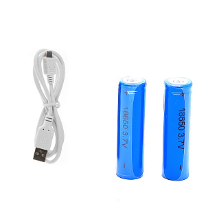 Патриот PT-FLG50 фонарь налобный (1L, 2*18650, ZOOM)