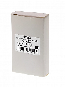 TDS TS-CAS02 пульт универ. для ворот,шлагб. металл (433 МГц, 27А, статический код)