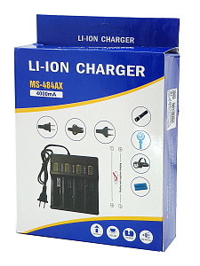 Зарядное устройство для аккумуляторов 18650 на 4 слота Орбита OT-APZ17