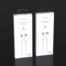 EZRA DC64 Белый кабель PD 3A (iOS Lighting-TYPE-C) 1м