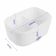 Ланч-бокс для еды с подогревом 220В Огонёк OG-HOG01 Красный