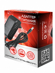 Орбита OT-APB21 адаптер питания (3B, 2000mA, 5.5мм) 1м