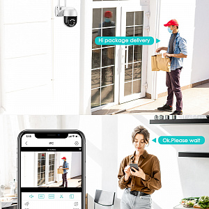 Орбита OT-VNI57 Видеокамера IP WI-FI (2560*1440, 4Mpix*2, 2.8/12мм, пластик)