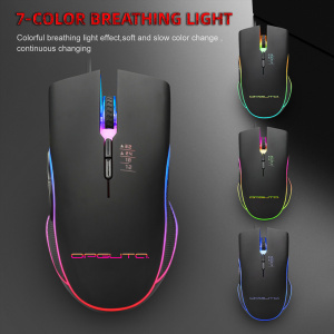 Орбита OT-PCM65 мышь проводная RGB (USB, 3200 dpi, оптическая, 7 кнопок)