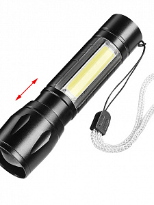 Фонарь ручной аккумуляторный, карманный Следопыт ST-FLR04