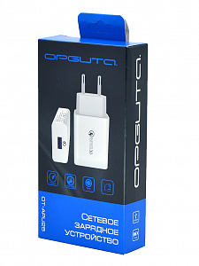 Орбита OT-APU25 ЗУ с USB (QC3.0, 3500mA)
