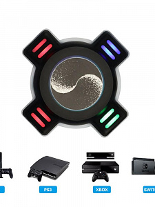 Орбита OT-PCR22 концентратор USB 2.0 (4 USB, 3.5мм)