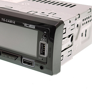 TDS TS-CAM16 автомагнитола+пульт на руль (радио,USB,bluetooth)