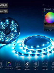 Огонек OG-LDL23 LED контроллер DC 5-24В (Wi-Fi, RGBW, 5PIN)