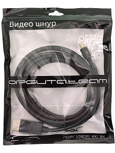 Орбита OT-AVW63 кабель штекер miniDISPLAY PORT - штекер DISPLAY PORT 1м (v1.3)