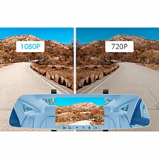 TDS TS-CAR14 автовидеорегистратор зеркало+камера