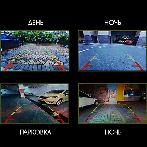 Камера заднего вида автомобильная накладная 500ТВЛ TDS TS-CAV15