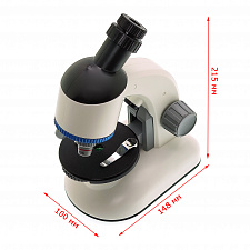 Микроскоп детский для наблюдения с кейсом в виде столика Орбита OT-INL83