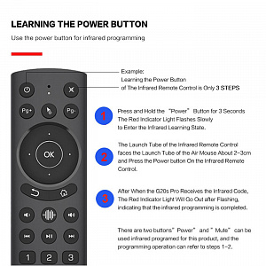 Орбита OT-DVC32/38 пульт универсальный (USB, гироскоп, голос)