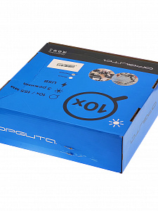 Лампа настольная с лупой и подсветкой для работы 10х Орбита OT-INL90 Белая